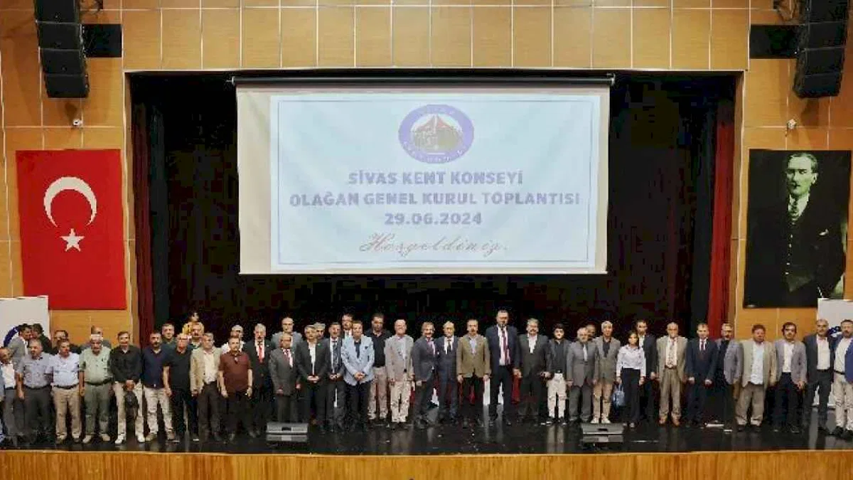 Sivas'ta yeni Kent Konseyi Başkanı belli oldu