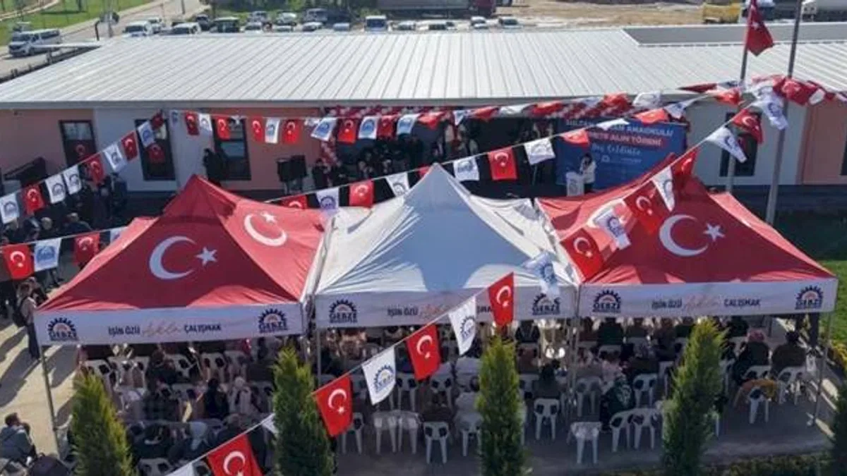 Gebze'de Sultanorhan Anaokulu hizmete açıldı