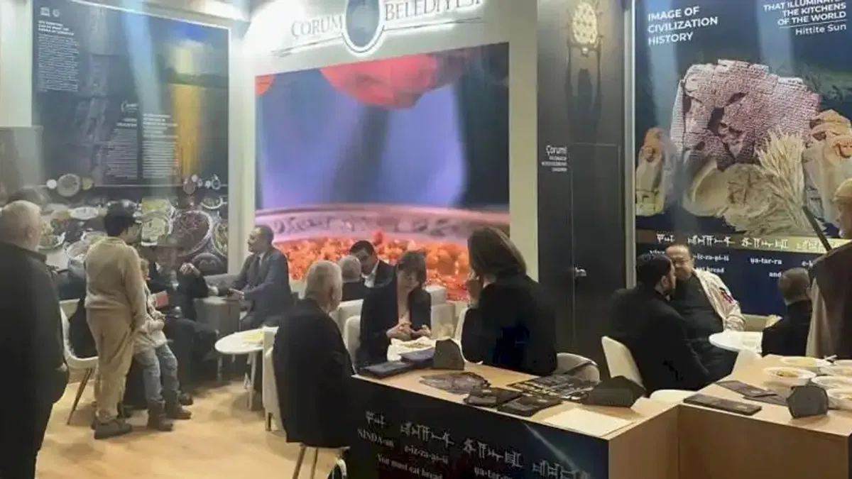 Berlin’de Çorum standına büyük ilgi