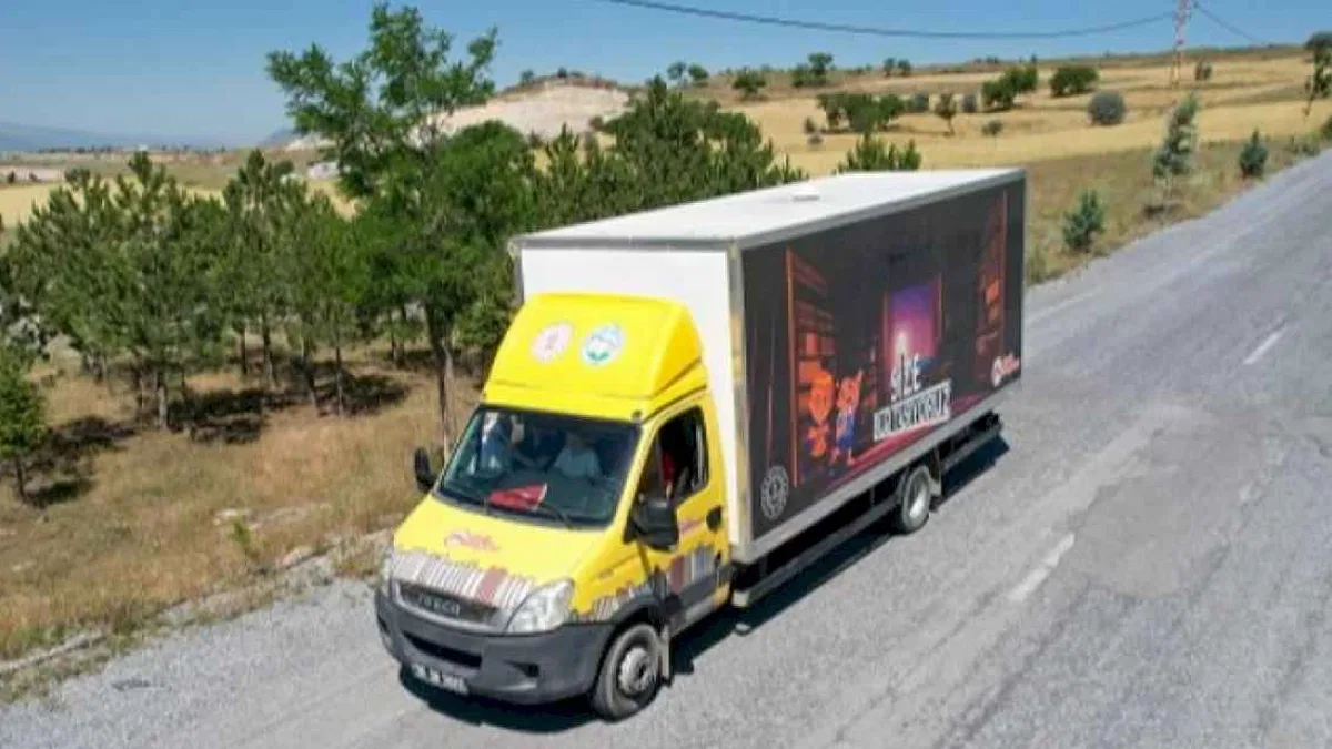 Talas kazan, gezici kütüphane kepçe