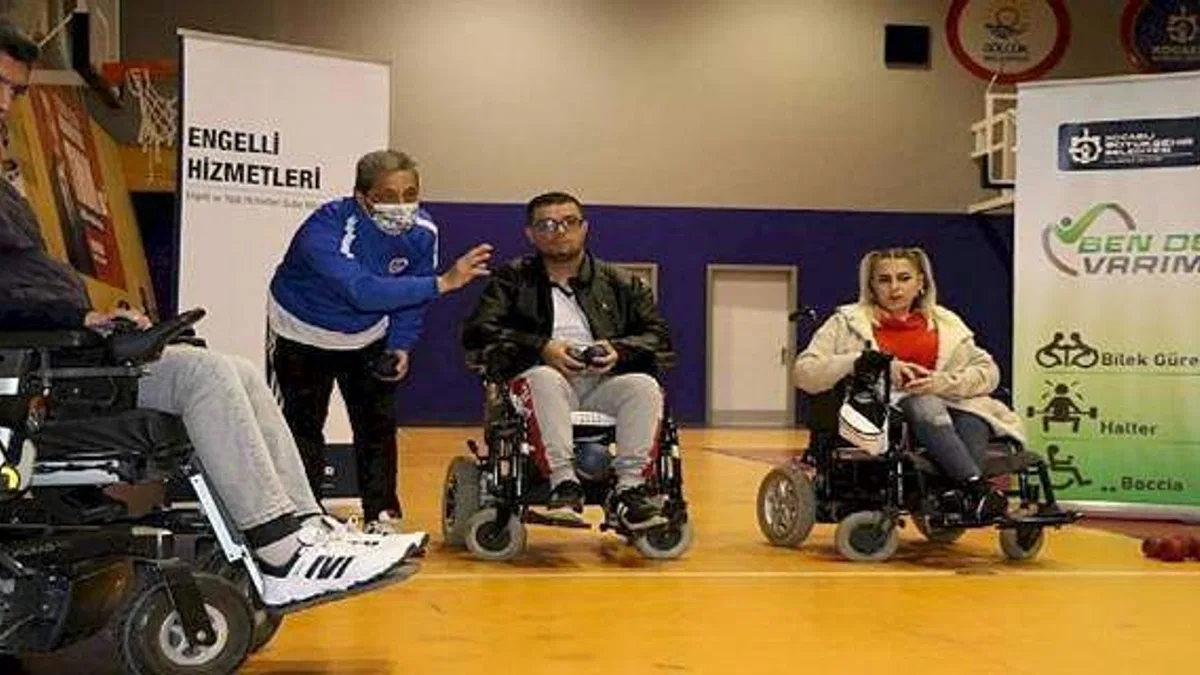 Ben De Varım Projesinde Boccia takımı hazırlıklarına başladı