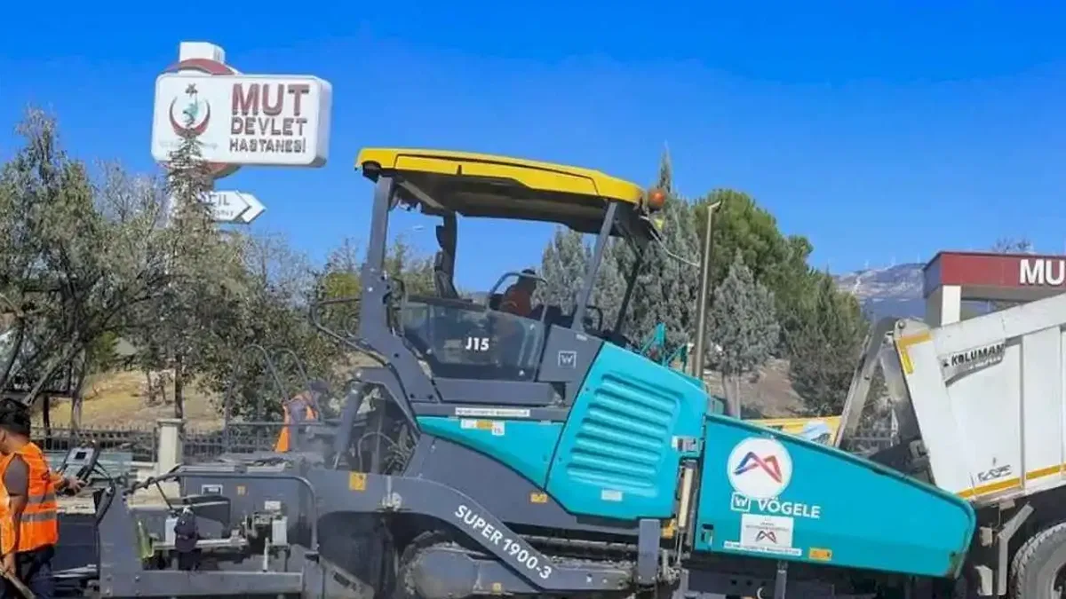 Mersin Mut’ta ulaşım konforu artıyor