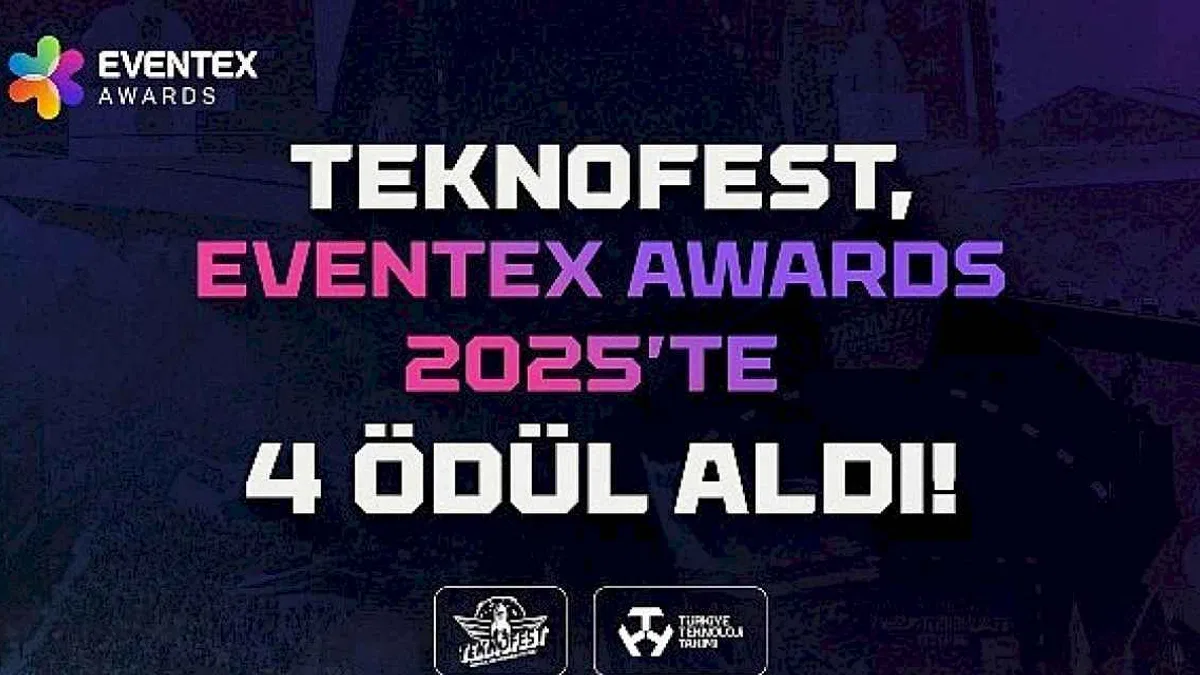 TEKNOFEST 'e Eventex 2025'ten 4 Uluslararası Ödül!