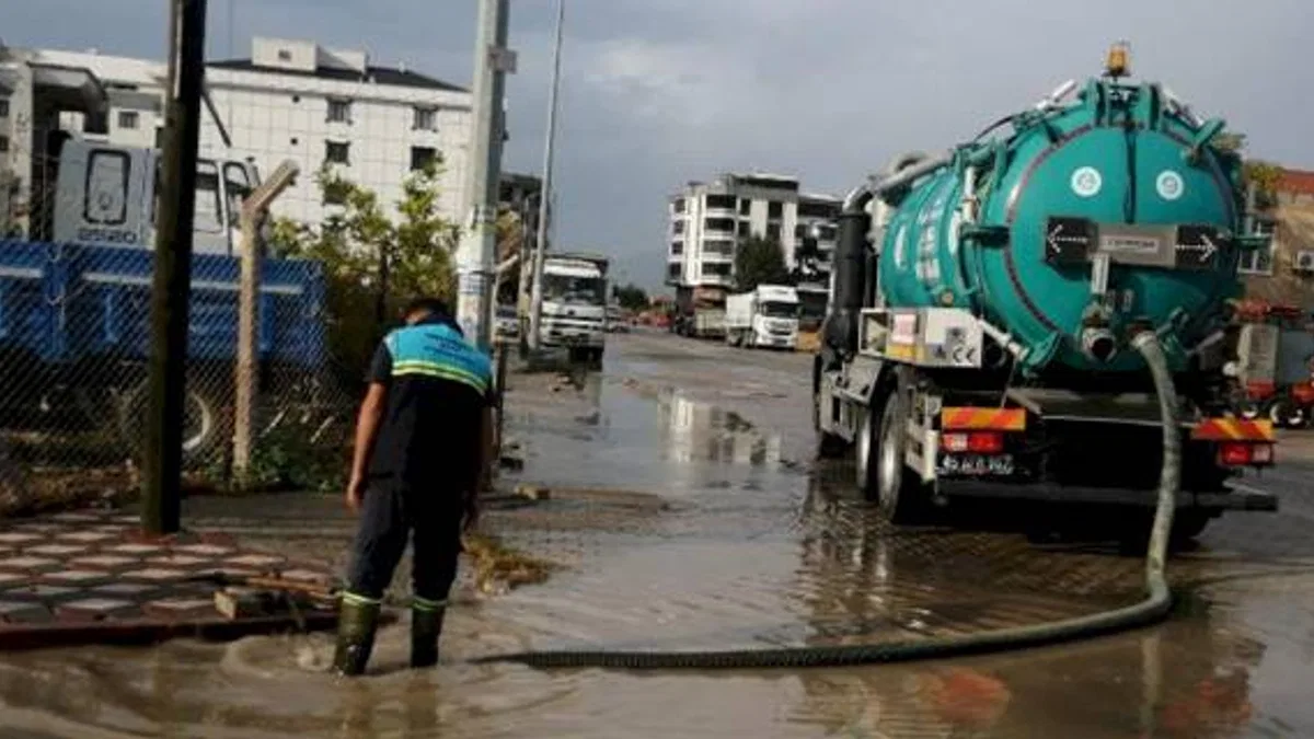 Manisa'da MASKİ ekipleri ağışa karşı teyakkuzda