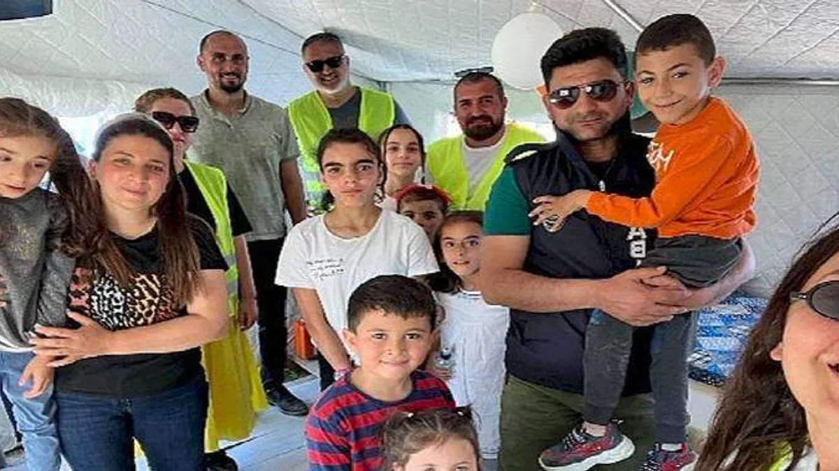 Hatay'da 17. Çadır Okul "Özel Gereksinimli Öğrenciler" İçin Açıldı
