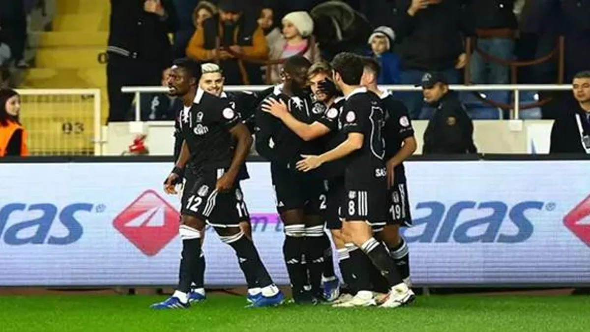 A. Hatayspor 1-2 Beşiktaş (Maç Sonucu) Kartal Mersin'den 3 puanla dönüyor