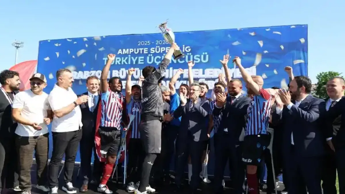 Trabzon Ampute futbolunda yeni hedef