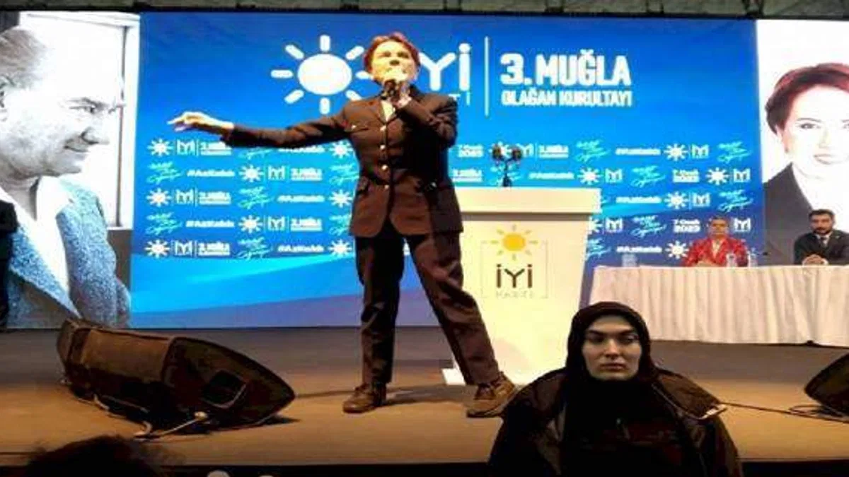 Muğla'da 'Başbakan Akşener' karşılaması