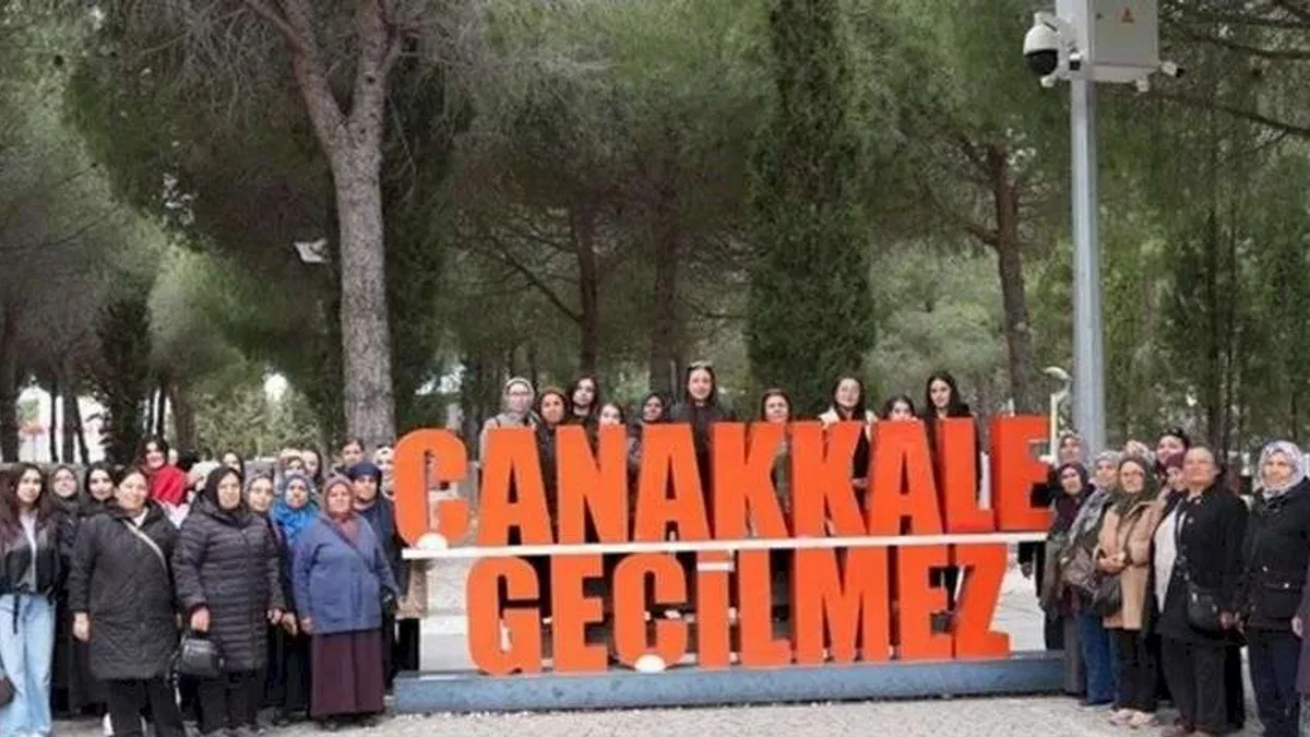 Çanakkale'de Çallı kadınlara Çanakkale yolculuğu