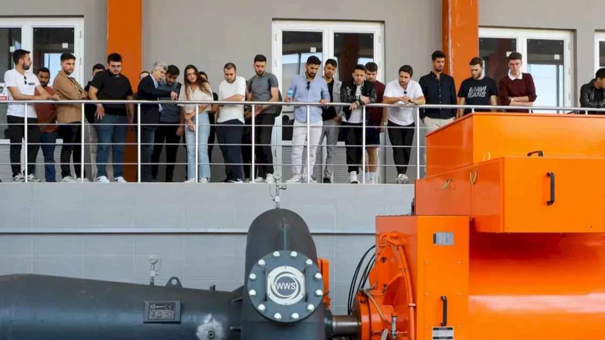 Mühendis adayları enerji üreten sistemleri SASKİ tesislerinde inceledi