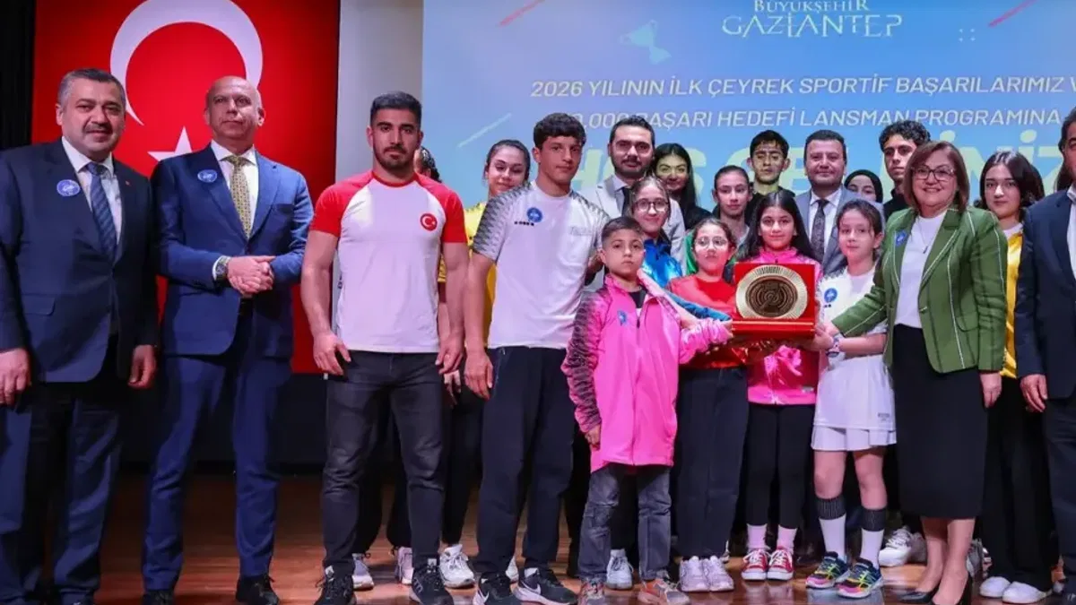 Gaziantep'te sporda hedef 10 bin başarı