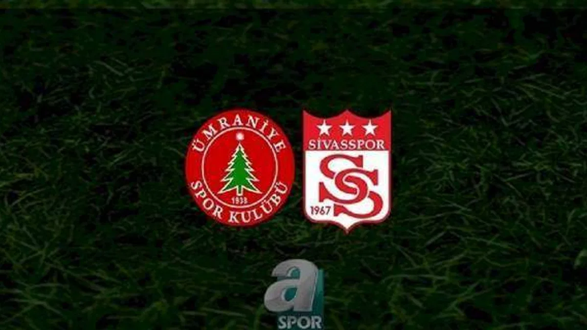 Ümraniyespor Sivasspor maçı CANLI İZLE (Ümraniyespor-Sivasspor canlı anlatım)