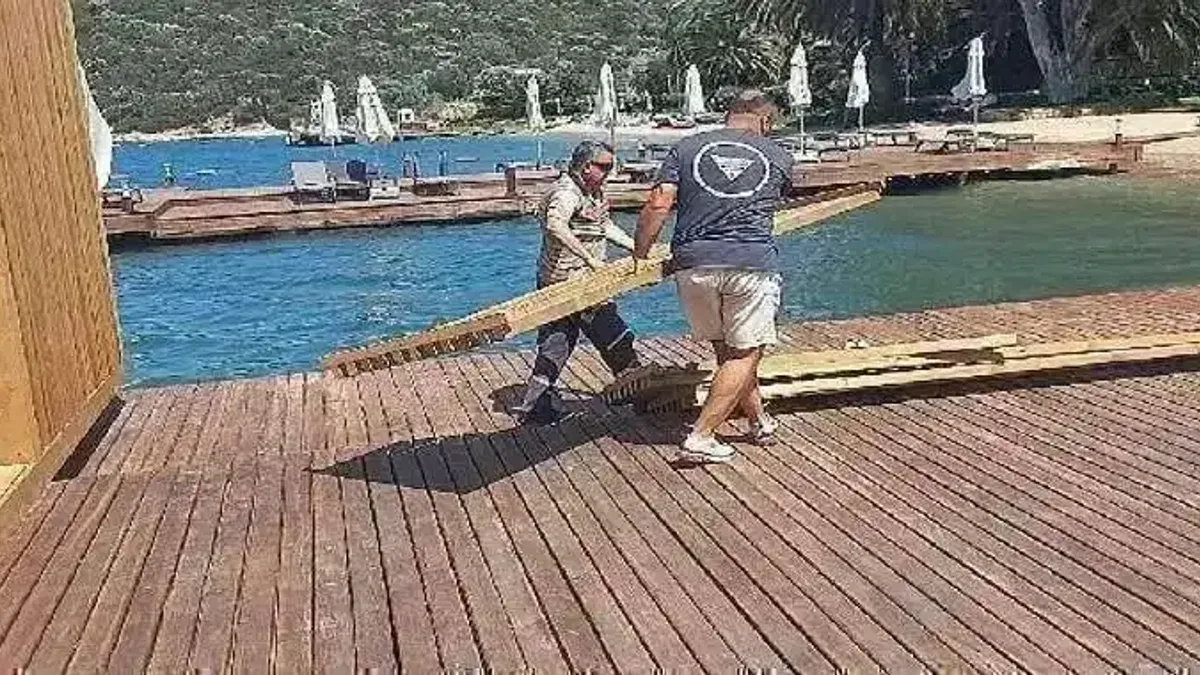 Bodrum Belediyesi'nden kaçak yapılaşma mücadelesi