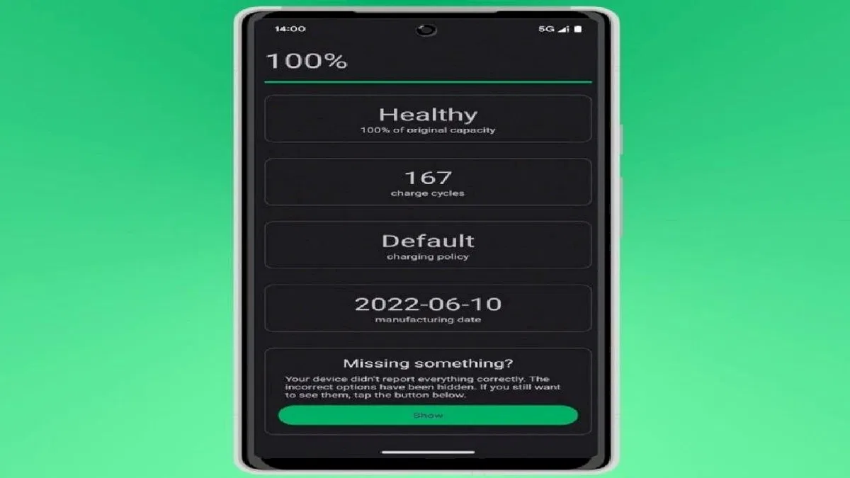 Android 14, Pil Sağlığı Ölçme Özelliğiyle Gelebilir