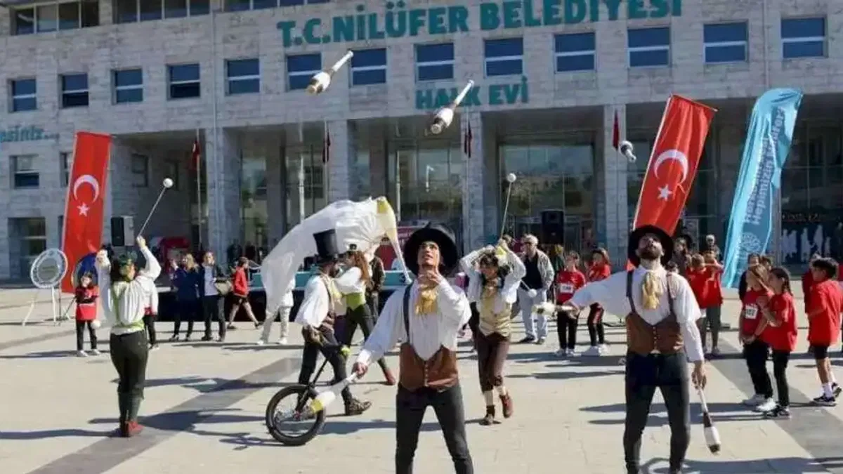 Nilüfer'de “Cumhuriyet Koşusu” coşkusu