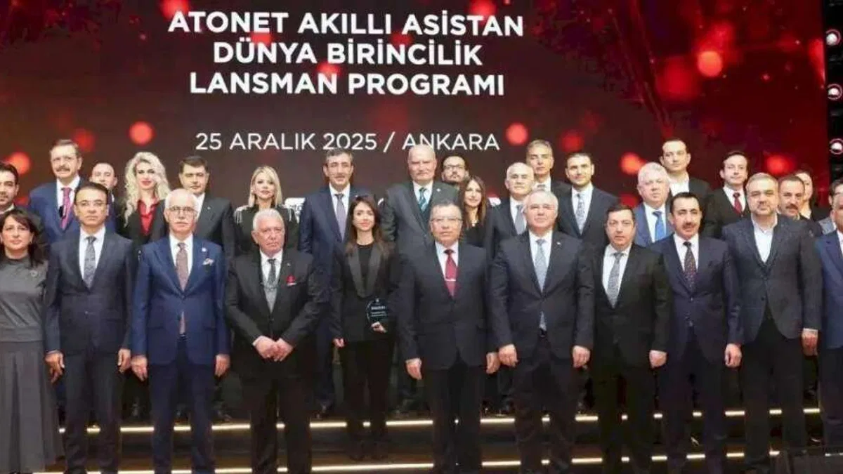 ATO, "Atonet Akıllı Asistan" Projesinin Dünya Birinciliği Gururunu Lansman Programıyla Paylaştı