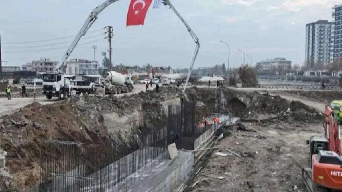 Adana Ege Bağatur Kavşak Projesi’nin temeli atıldı
