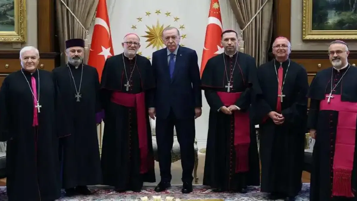 Cumhurbaşkanı Erdoğan, Külliye'de ağırladı