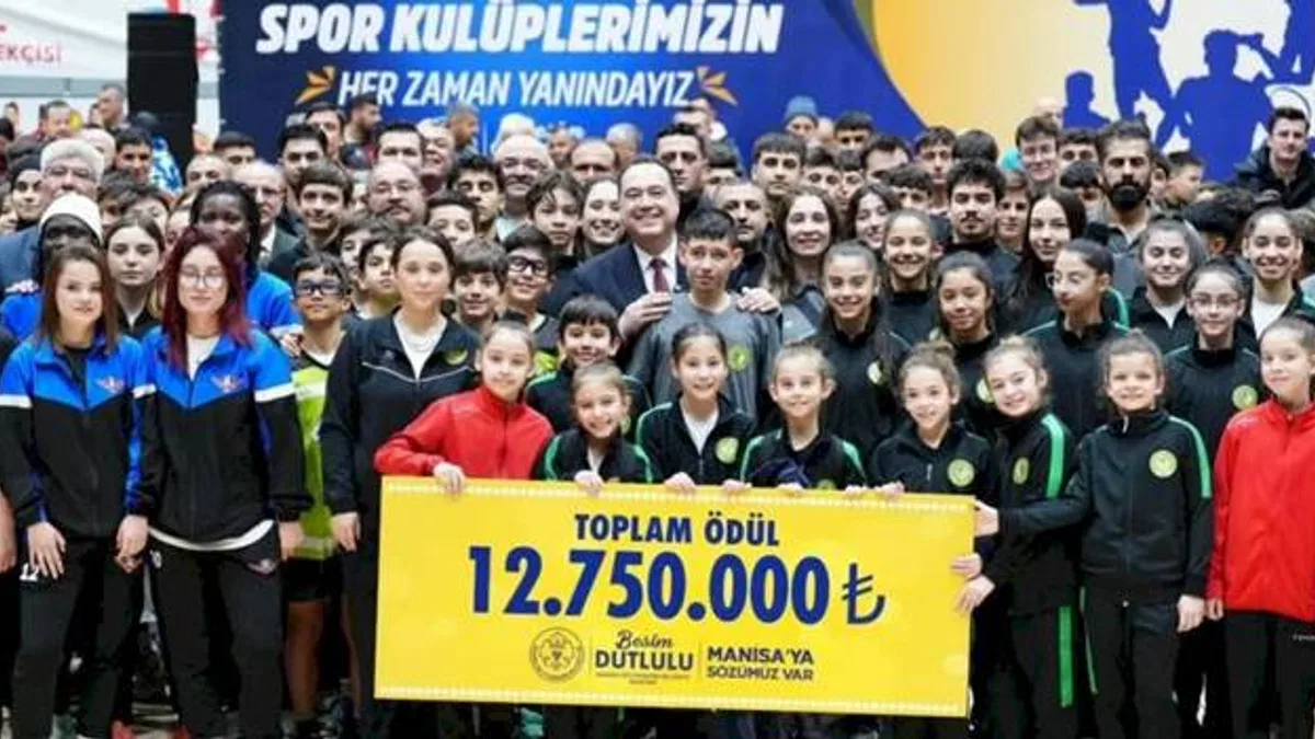 Manisa'dan amatör sporda 123 kulübe maddi destek