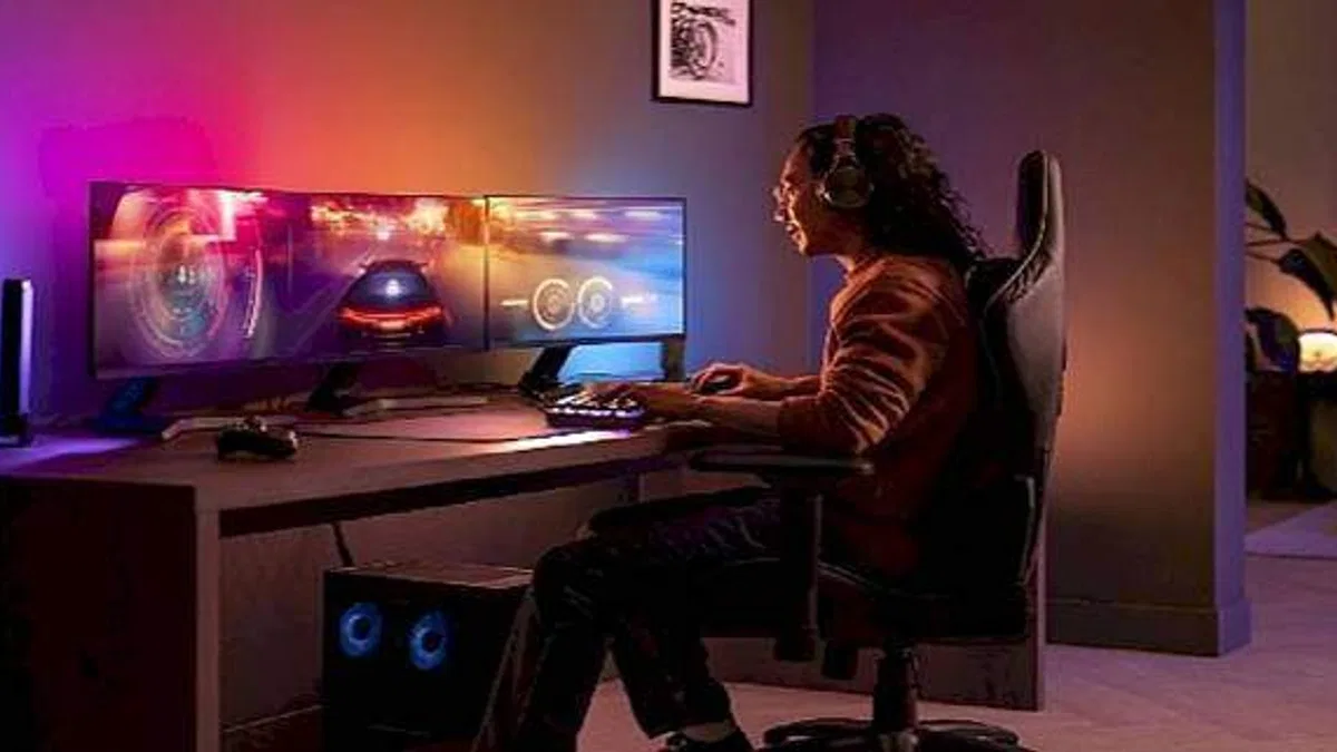 Oyunun renkleriyle ışıkları senkronize etmek Philips Hue ile mümkün!