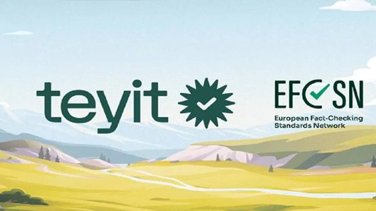 Teyit, Avrupa Teyitçilik Standartları Ağı üyesi oldu
