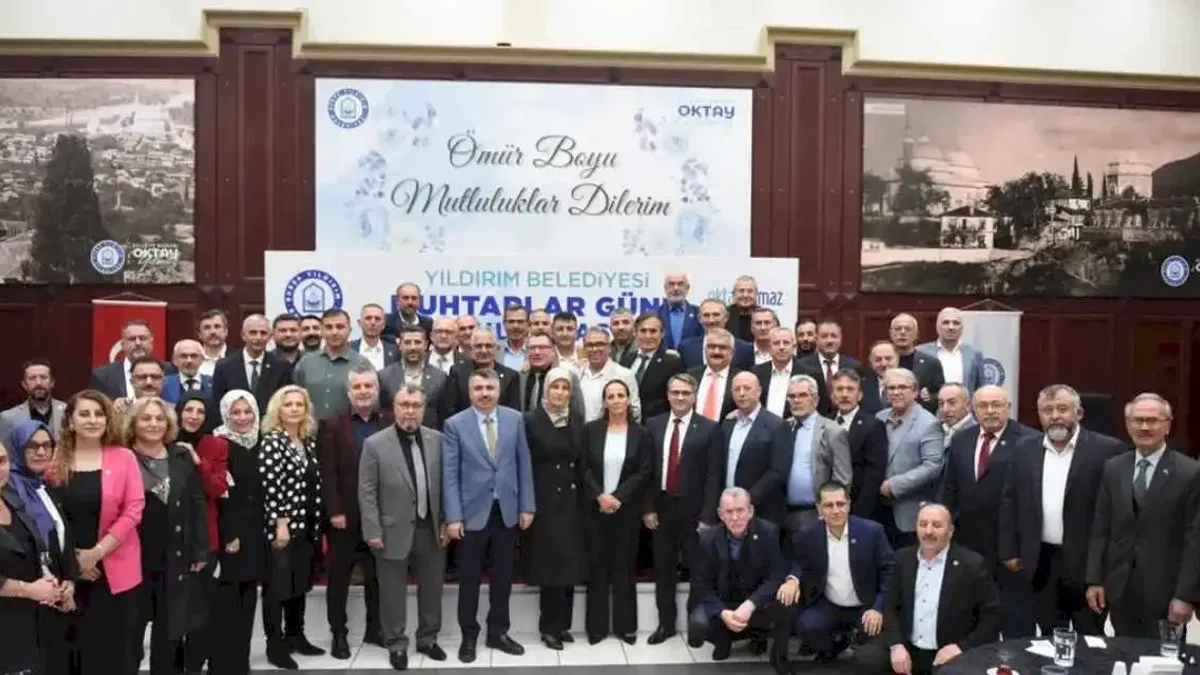 Yıldırım’da muhtarlar buluştu