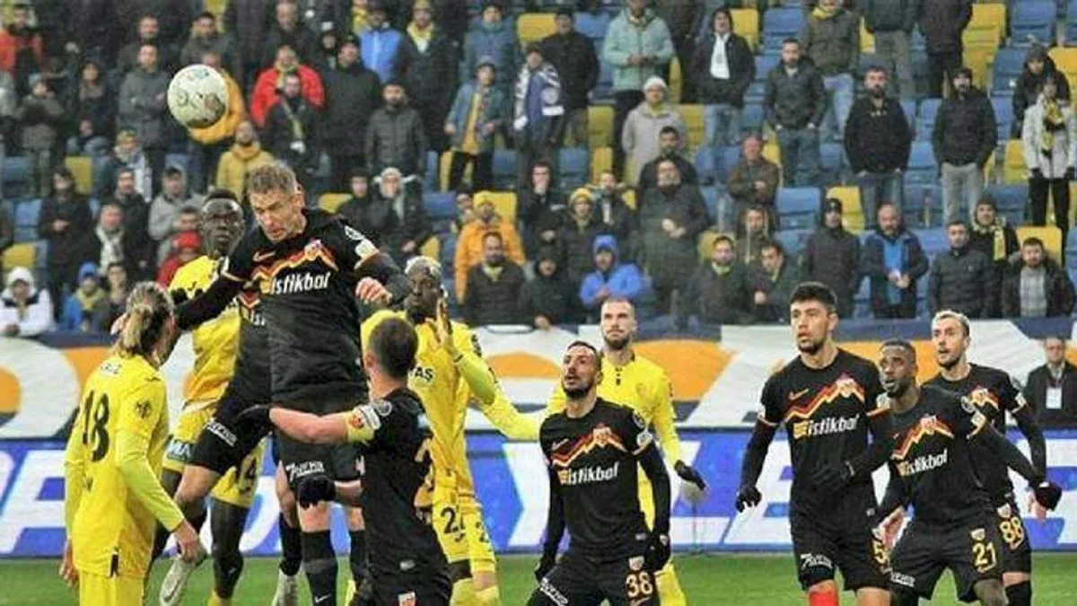 Ankaragücü Kayserispor 2-1