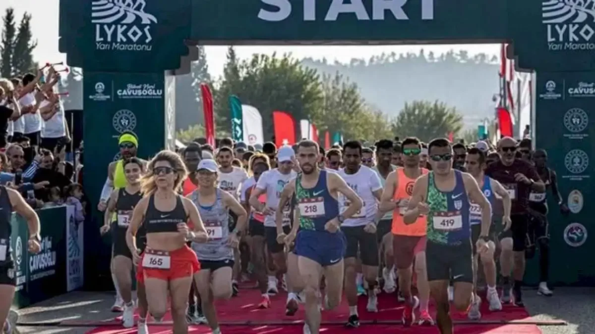 Pamukkale’de tarihi maraton heyecanı