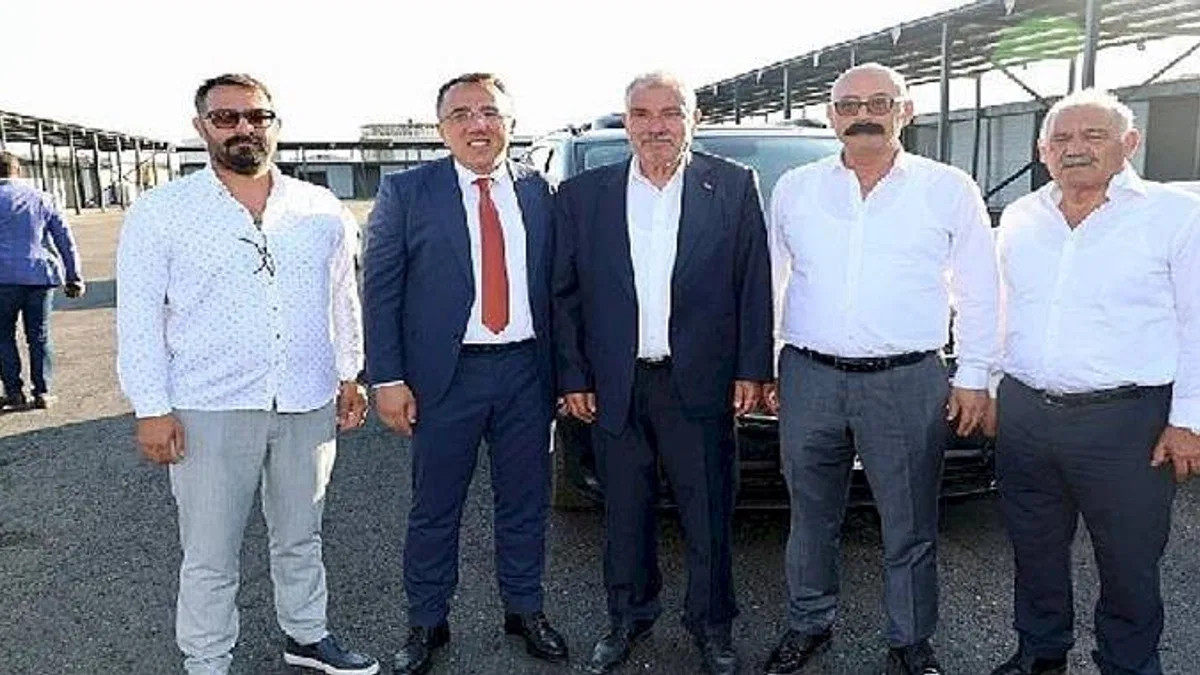 Depremden etkilenen Hatay'da Nevşehir Kapadokya sebze hali'nin açılışı yapıldı