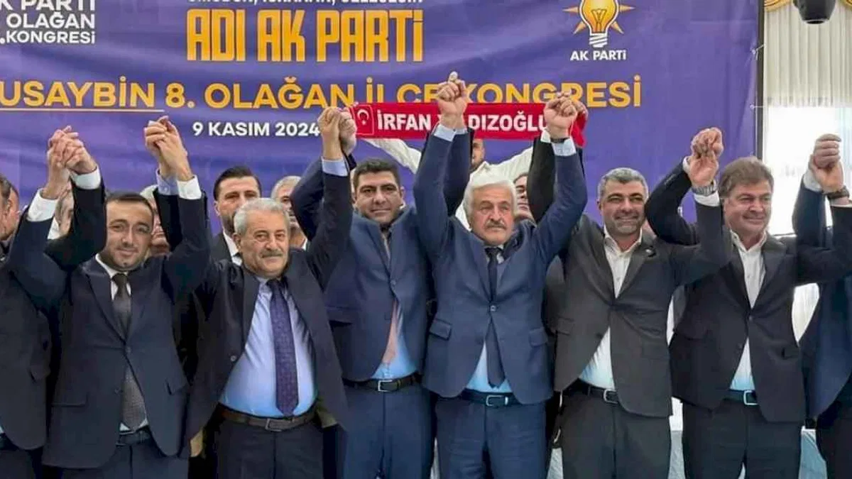 AK Parti Mardin kongrelerini tamamladı