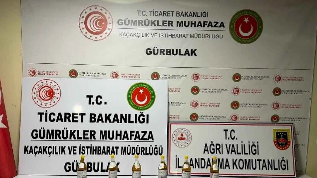 Yağ şişeleri içerisinde uyuşturucu yakalandı