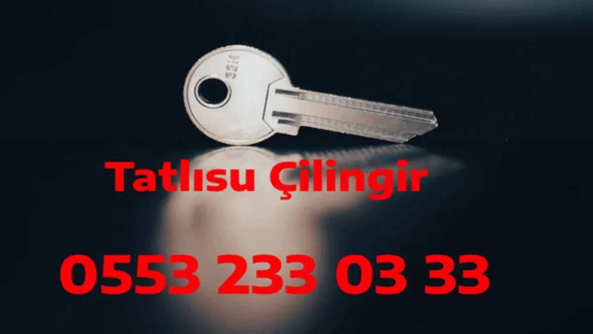 Tatlısu’da İşinde Pratik Kilit Ustaları