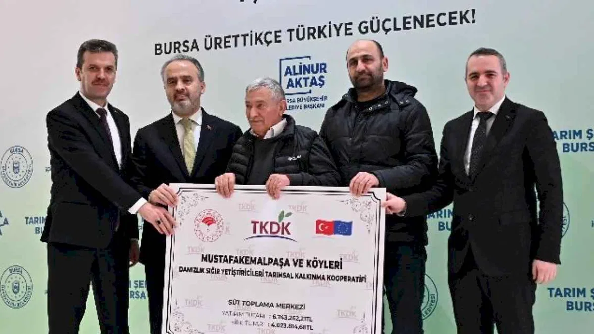 Bursa Büyükşehir'den tarıma tam destek