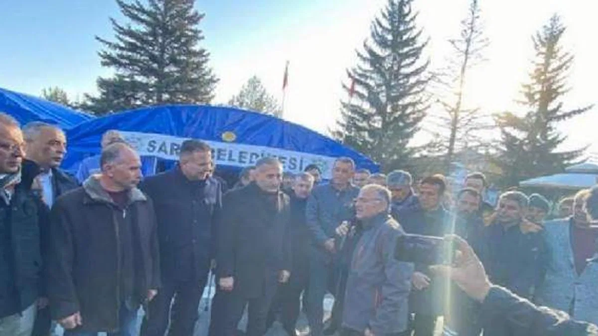 Memduh Büyükkılıç'tan Sarız'da inceleme