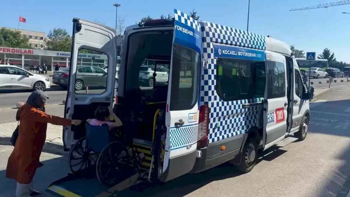 Kocaeli'de 14 bin 790 kez 'Engelsiz' yola çıktı