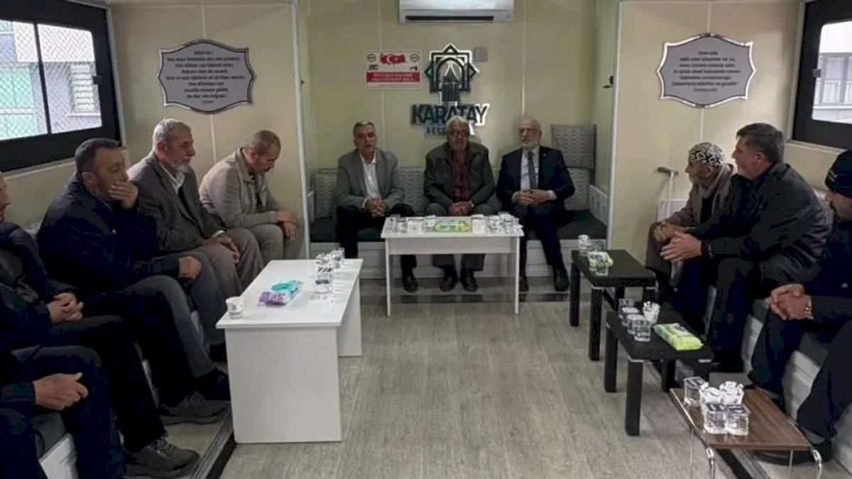Saadet Partisi Milletvekili Mehmet Karaman Konya’da temaslarda bulundu