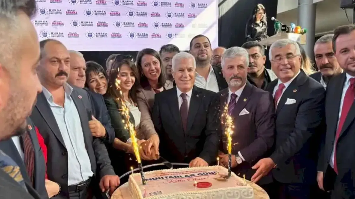 Bursa Büyükşehir'den Muhtarlar Günü'nde anlamlı buluşma