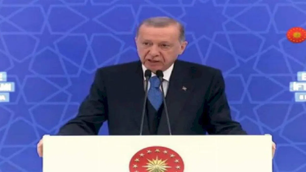 Cumhurbaşkanı Erdoğan: İsrail'in yaptığı zulüm siyasetidir