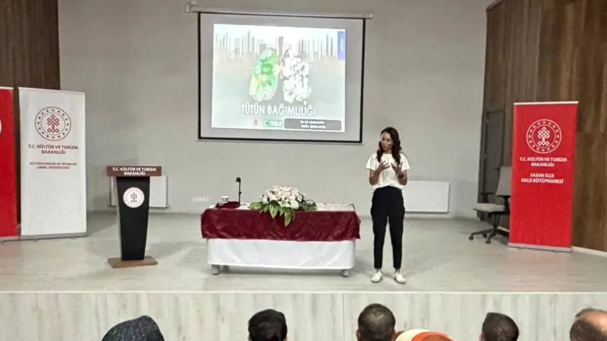 Sason'da gençlik çalışanlarına bağımlılıkla mücadele eğitimi verildi
