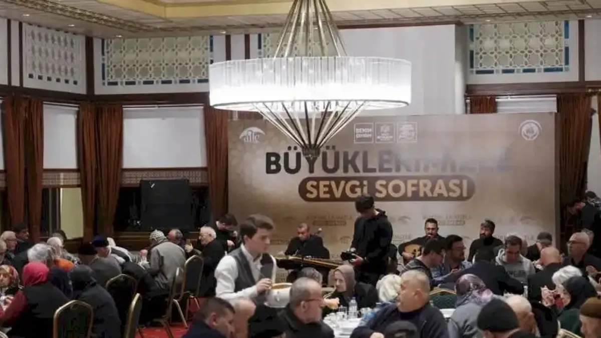 Konya Büyükşehir'den 'sevgi' sofrası
