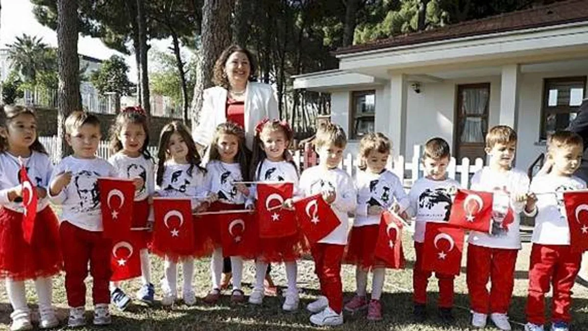 Aydın Büyükşehir Belediyesi Çocuk Gelişim Merkezleri'ni 29 Ekim Coşkusu Sardı