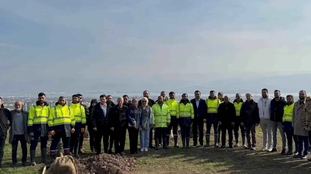 Kocaeli'de 1 Mart anısına hatıra ormanı oluşturuldu