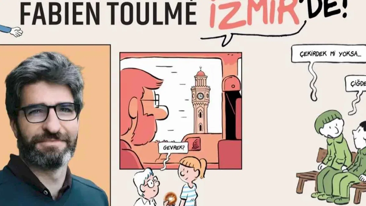 Desen Yayınları’nın ödüllü çizeri Fabien Toulmé İzmir'e geliyor