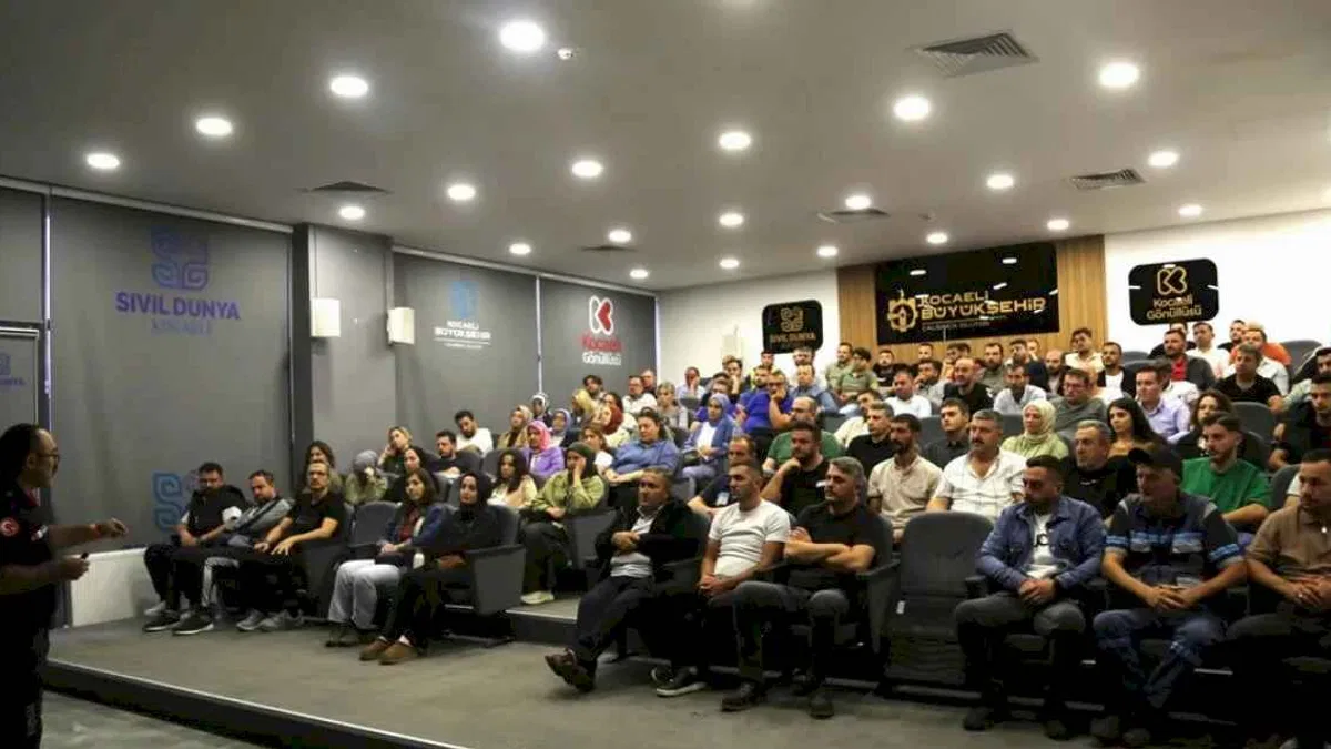 Kocaeli'den bin 84 personele acil durum eğitimi