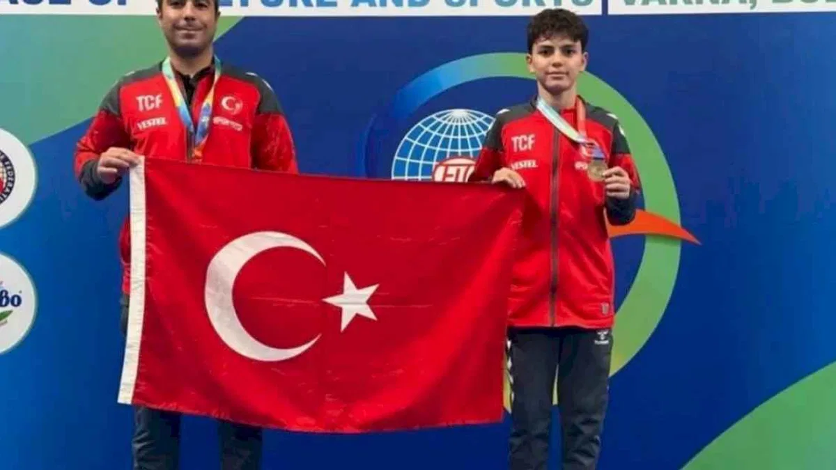 Konya Karataylı sporcudan milli başarı