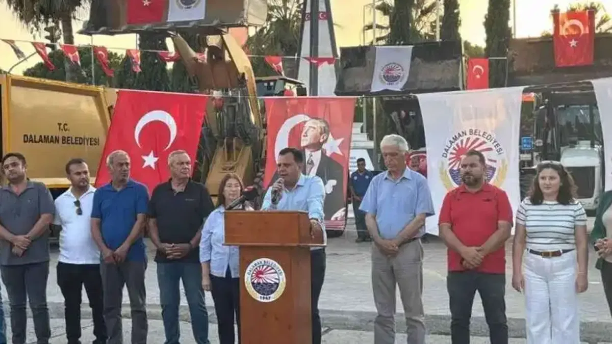 Muğla Dalaman'da araç filosunu 30 yeni araçla güçlendirdi
