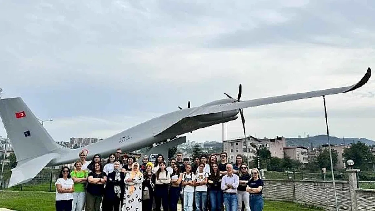 Avrupalı Öğrenciler Canik Özdemir Bayraktar Keşif Kampüsü'ne Hayran Kaldı