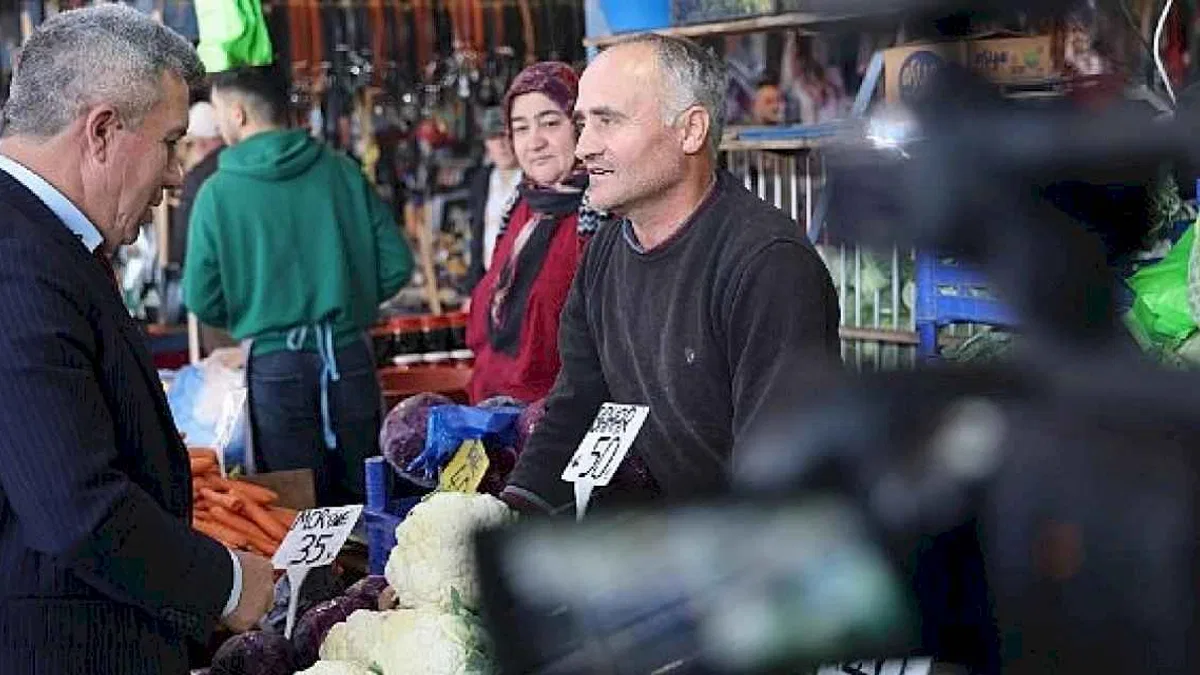 Başkan Ölmez'den Pazaryeri Ziyareti