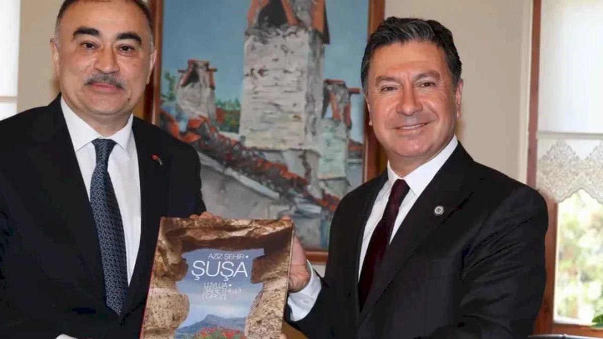 Azerbaycan Büyükelçisi Reşad Memmedov’dan Başkan Aras’a ziyaret