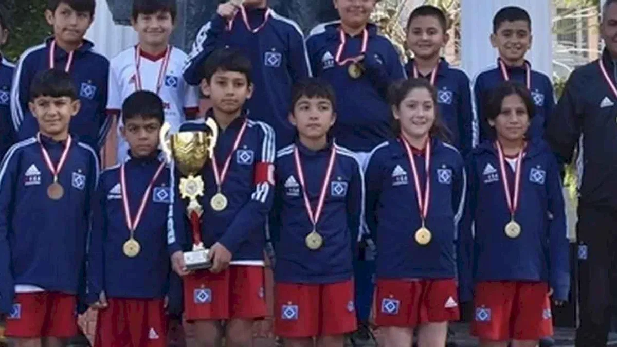 HSV Hamburg, Antalya Kumluca’ya şampiyon döndü